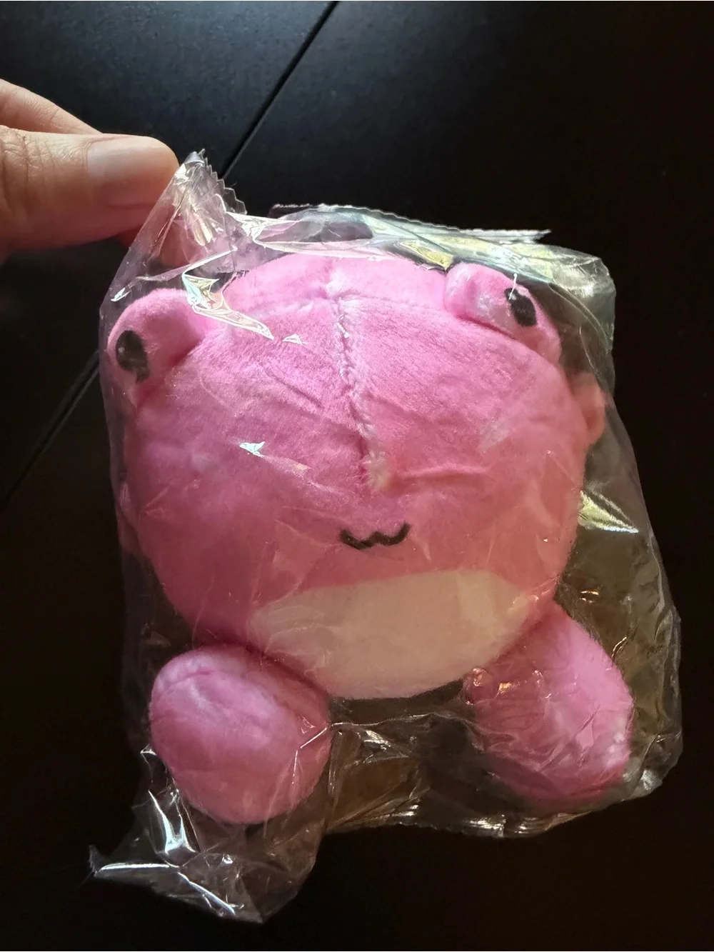 New Squishy Top Trenz Super Duper Sugar Squisher Plush Gigi Frog Rare PINK Toy